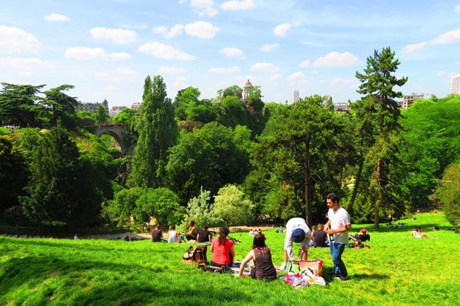 Parc des Buttes-Chaumont paris