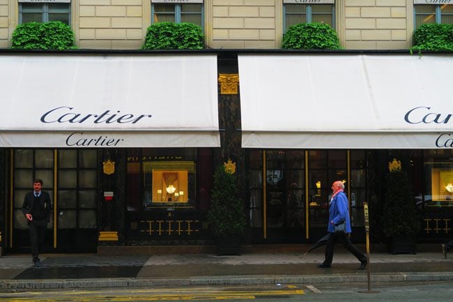 Paris luxury boutique
