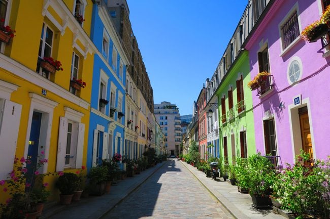 Rue Cremieux - one of the best secret spots in Paris