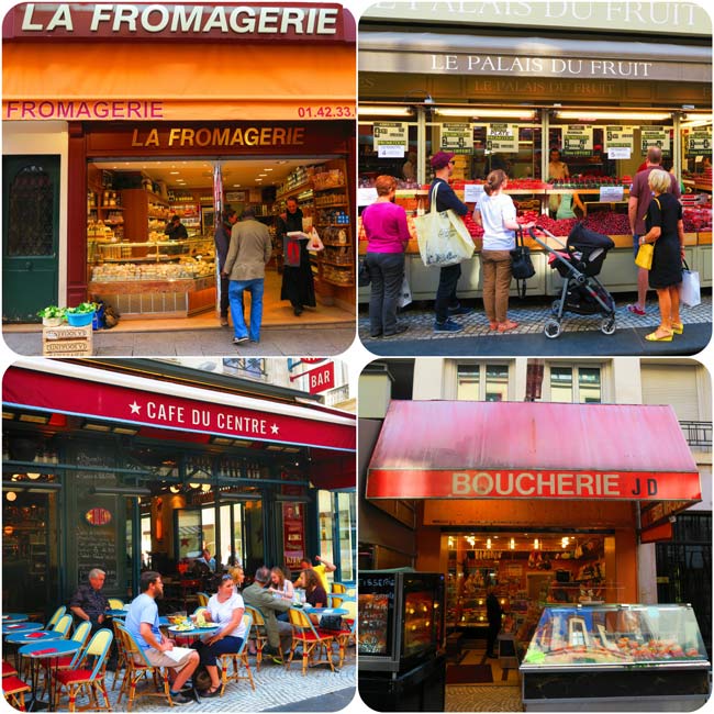 Rue Montorgueil Paris market street