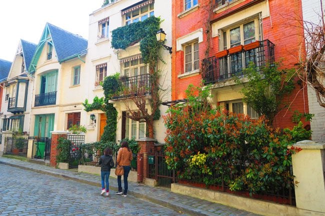 Villa Léandre Montmartre hidden street