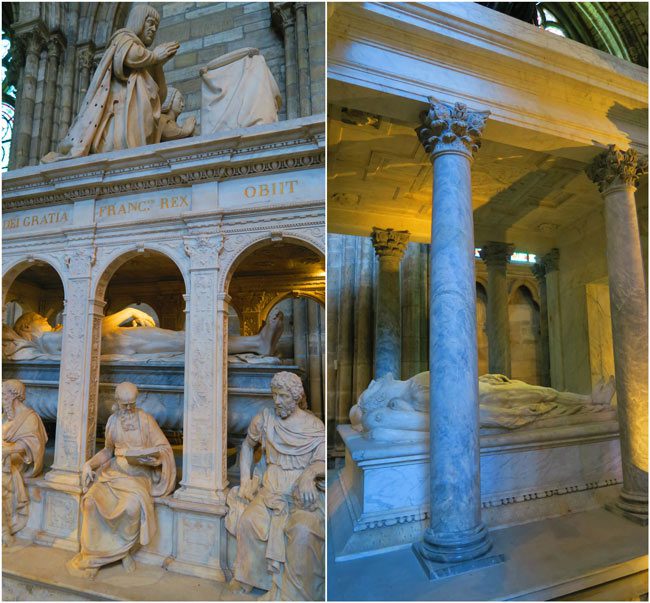 Basilica Saint Denis Henri II & Catherine of Medici and Louis XII & Anne de Bretagne