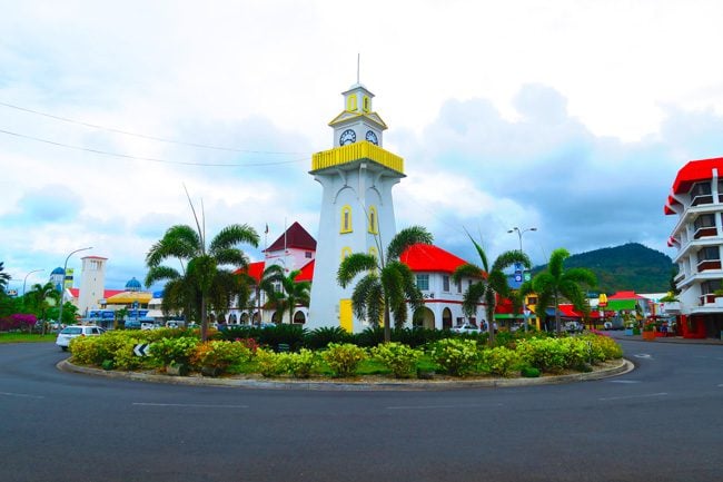 Apia clock tower Samoa