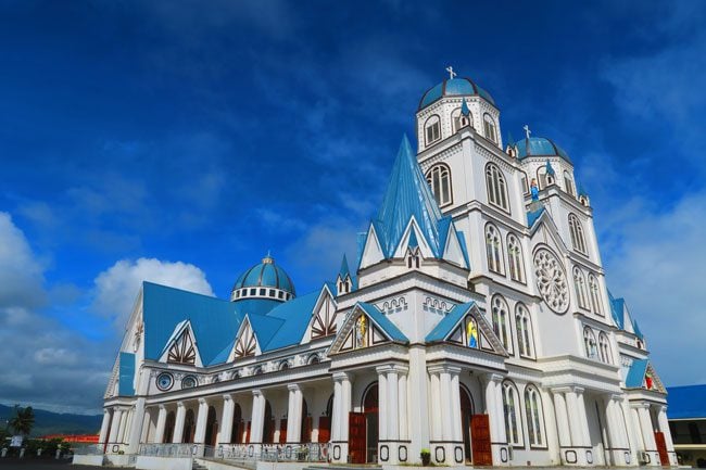 Catholic Church Apia Samoa exterior