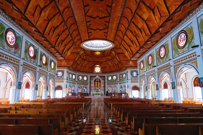 Catholic Church Apia Samoa interior