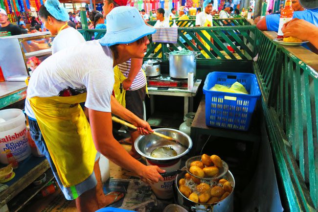 Flea Market Apia Samoa keke puaa