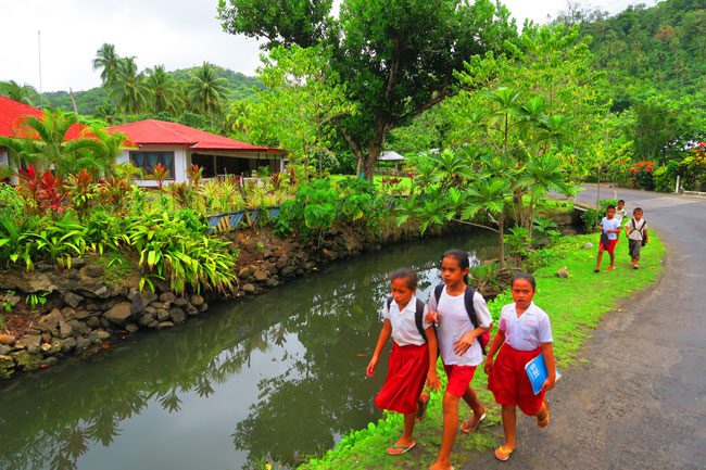 Lalumano Samoa country side