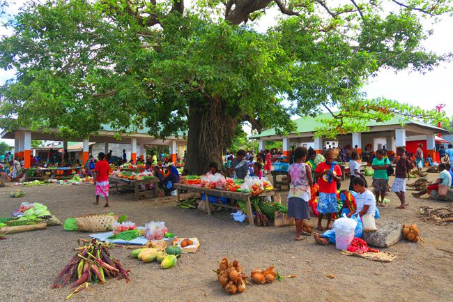 Lenakel Market Tanna Island Vanuatu