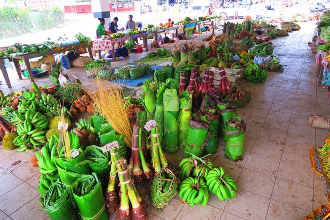 Luganville Market Espiritu Santo