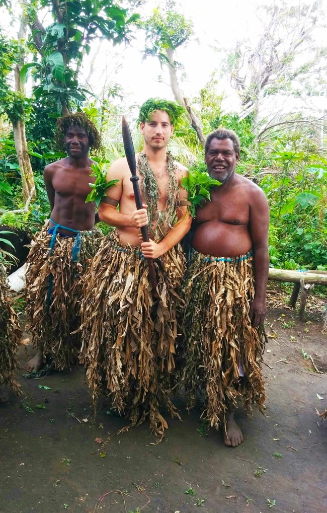 Magic Tour Tanna Island Playing Chief