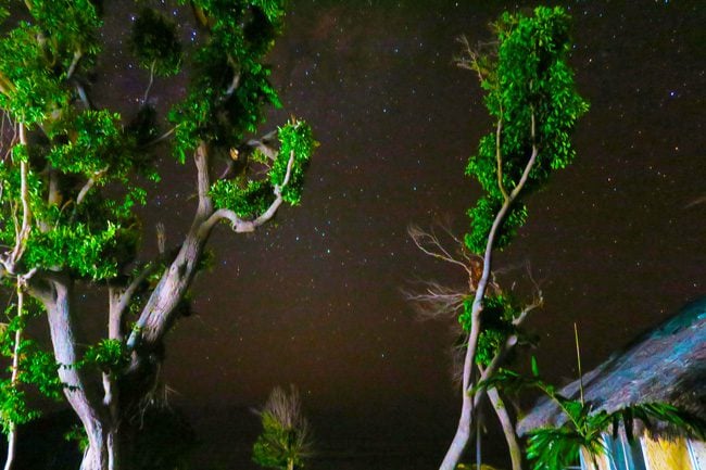 Night sky on Tanna Vanuatu