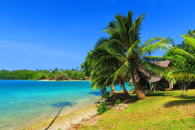 Oyster Island Espiritu Santo Vanuatu