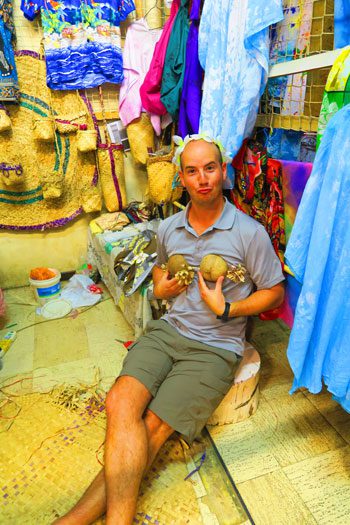 Port Vila garment market