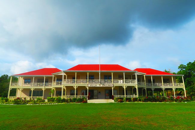 Robert Louis Stevenson Museum Apia Samoa exterior