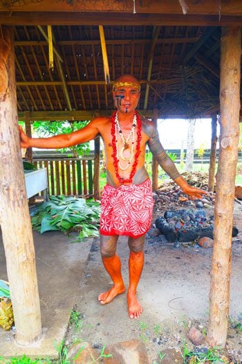 Samoan Cultural Village Apia - Chris