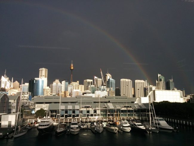 Sydney rainbow