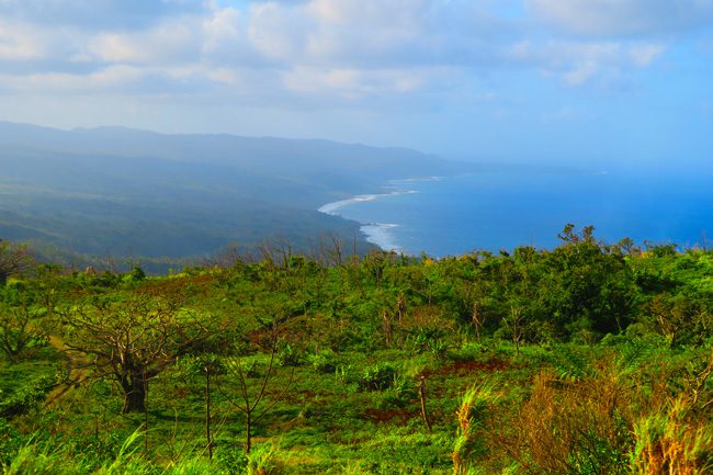 Tanna Island Vanuatu Panoramic View