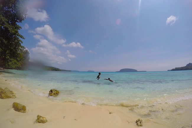 Tropical Beach Vanuatu South Pacific Lonnoc