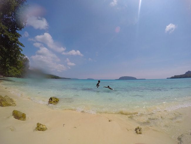 Tropical Beach Vanuatu South Pacific Lonnoc