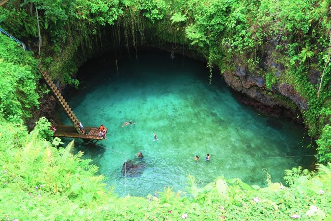 Tu Sua Ocean Trench Samoa