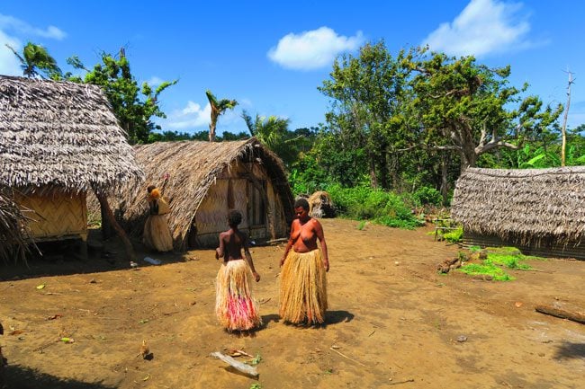 Yakel Tribe Tanna Island Vanuatu