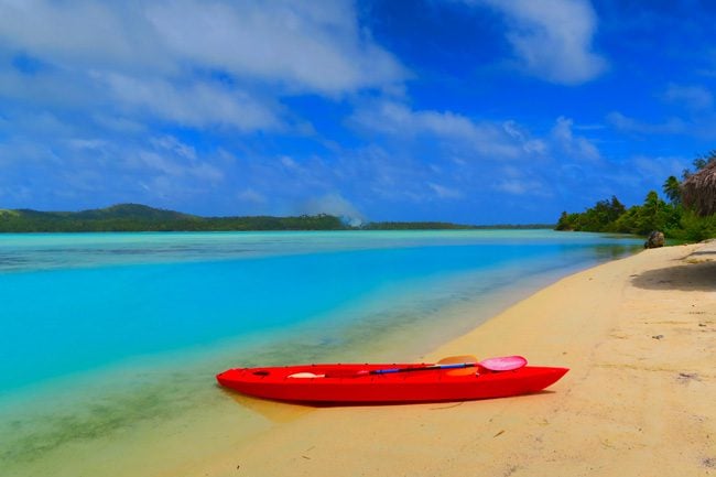 Aitutaki Lagoon Inano Beach Bungalows Cook Islands