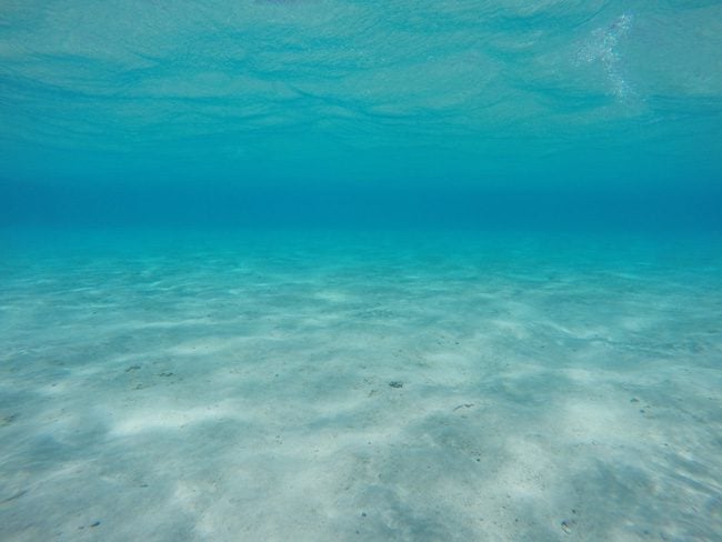 Aitutaki lagoon colors Cook Islands