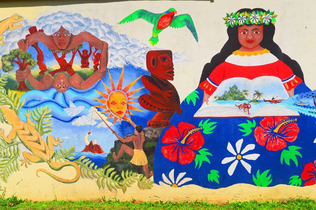 Art in Rarotonga Cook Islands