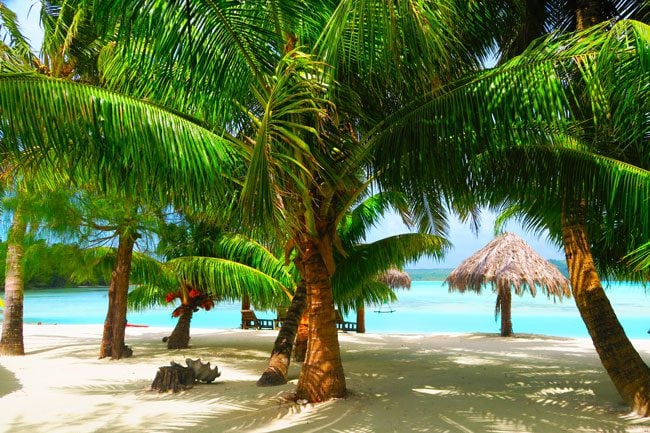 Inano Beach Bungalows Cook Islands Aitutaki