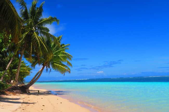 Manase tropical beach savaii samoa