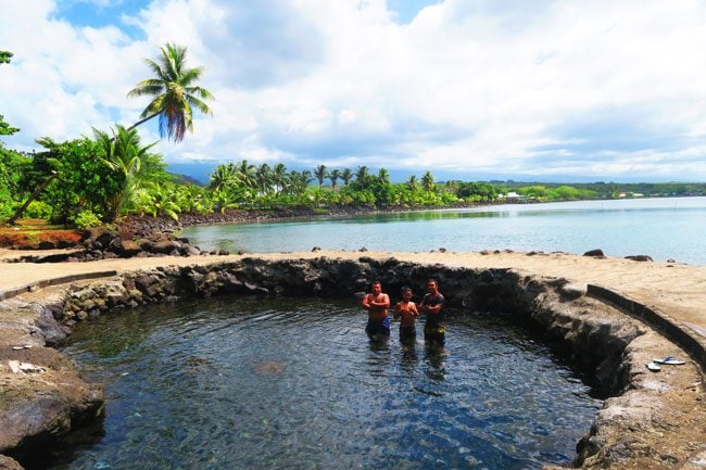 Mata o le Alelo Pool Savaii Samoa