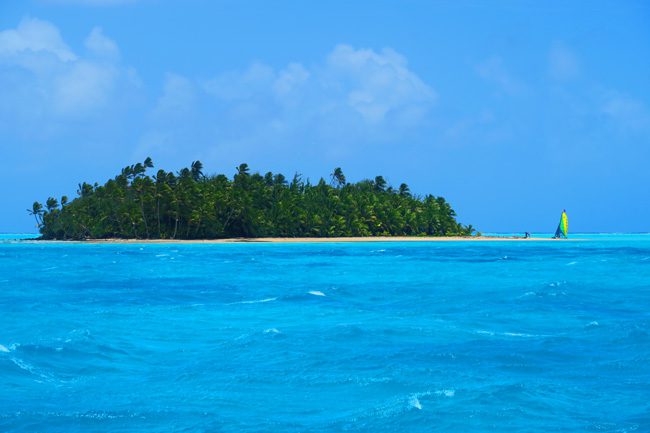 Motu Rakau Aitutaki Lagoon Cook Islands