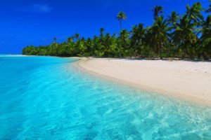 One Foot Island Aitutaki lagoon Cook Islands