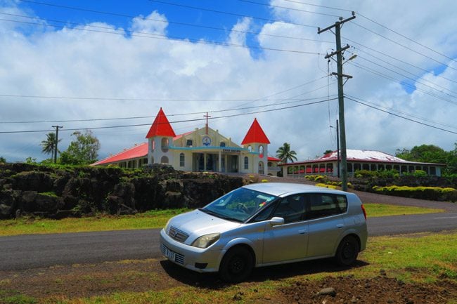 Road trip Savaii Samoa