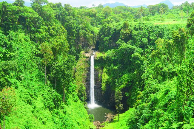 Sopoaga Waterfall Samoa