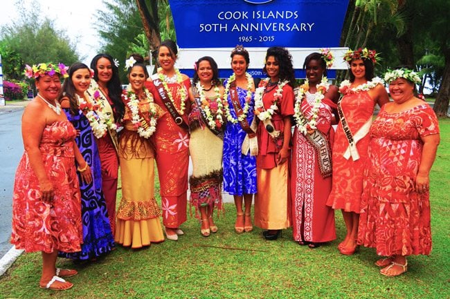 Miss Pacific Beauty Pageant Rarotonga Cook Islands