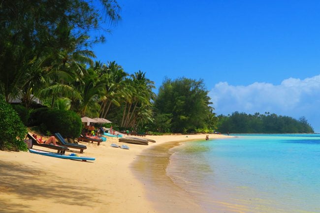 Muri Beach Rarotonga Cook Islands