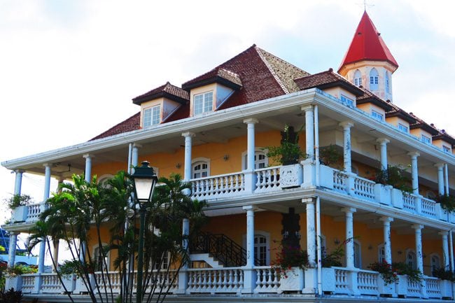 Papeete town hall Tahiti French Polynesia