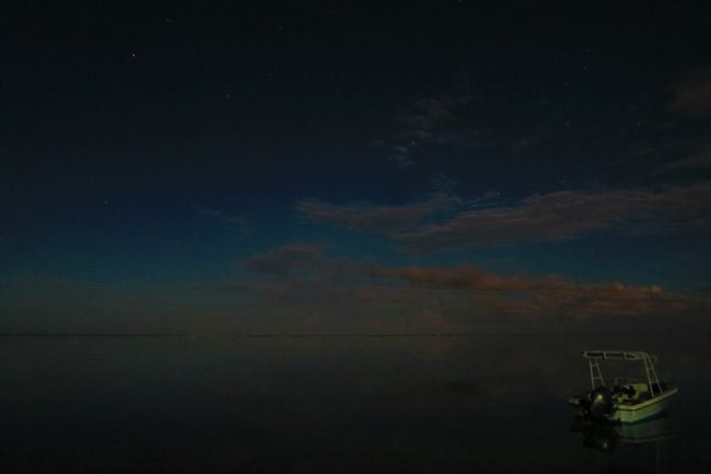 Night sky in Moorea French Polynesia