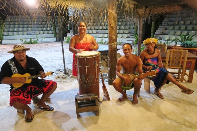 Tiki Village Moorea traditional music