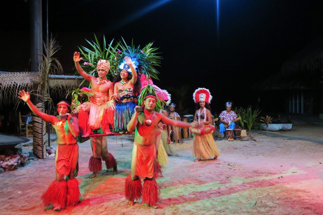 Tiki Village Moorea wedding