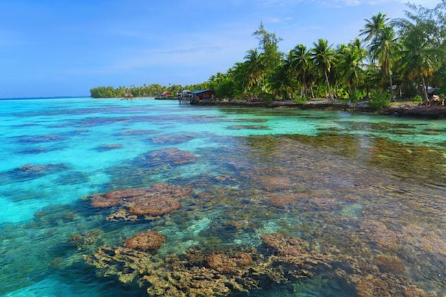 Fakarava Atoll Lagoon French Polynesia