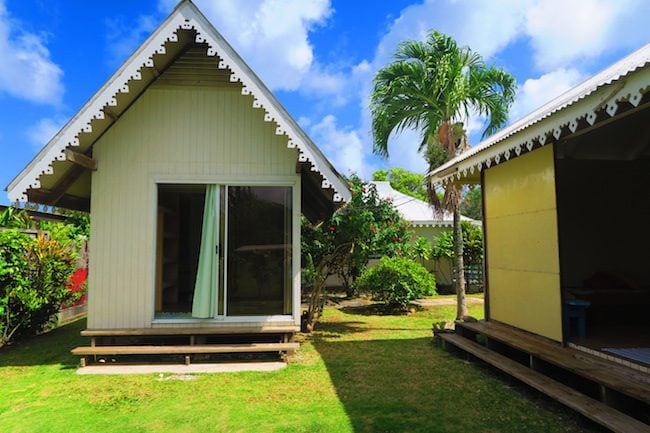 bungalow in Fare Huahine Island French Polynesia