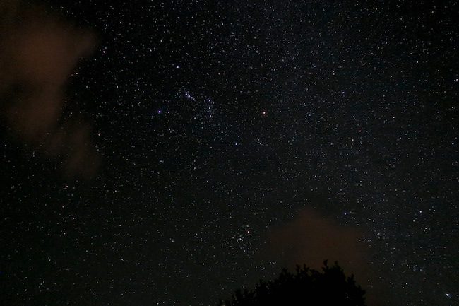 night sky Huahine Island French Polynesia