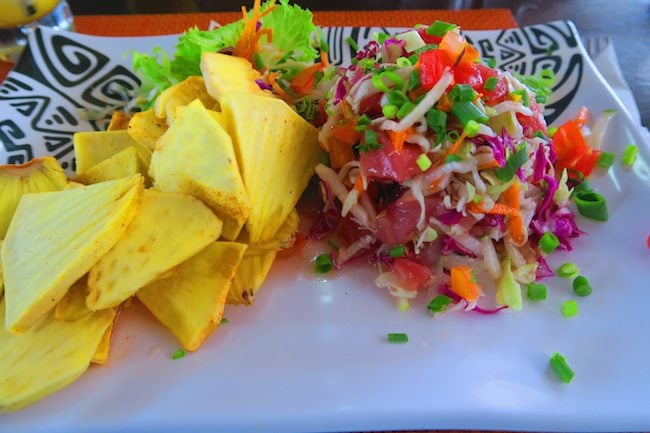 Cafe Maeva Papeete Market - Tahiti French Polynesia