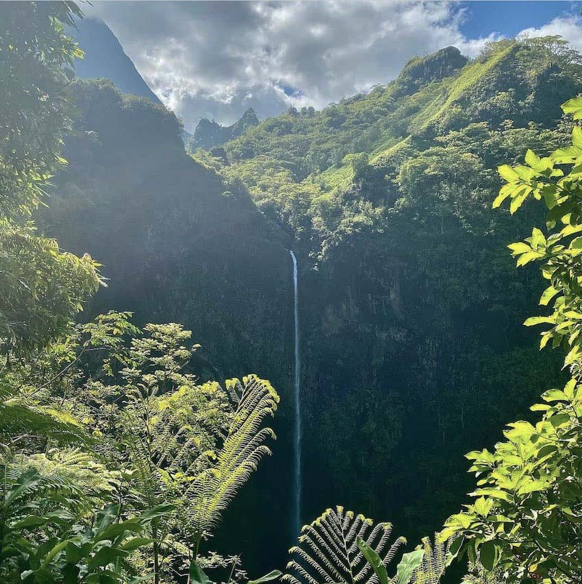 Fautaua Waterfall Hike Tahiti French Polynesia