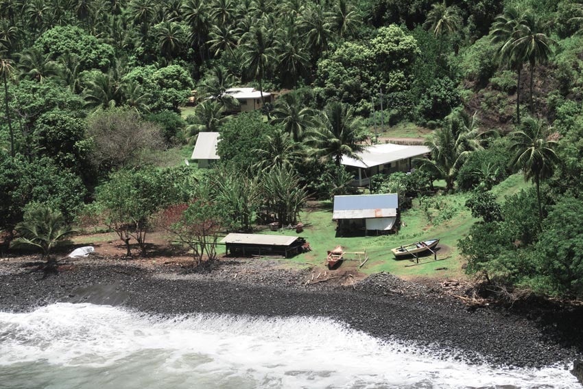 Road trip Hiva Oa Marquesas Islands French Polynesia Motuua Village