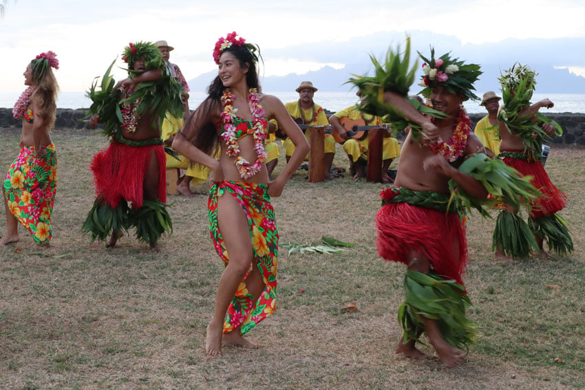 Tahitian dancing Tahiti French Polynesia