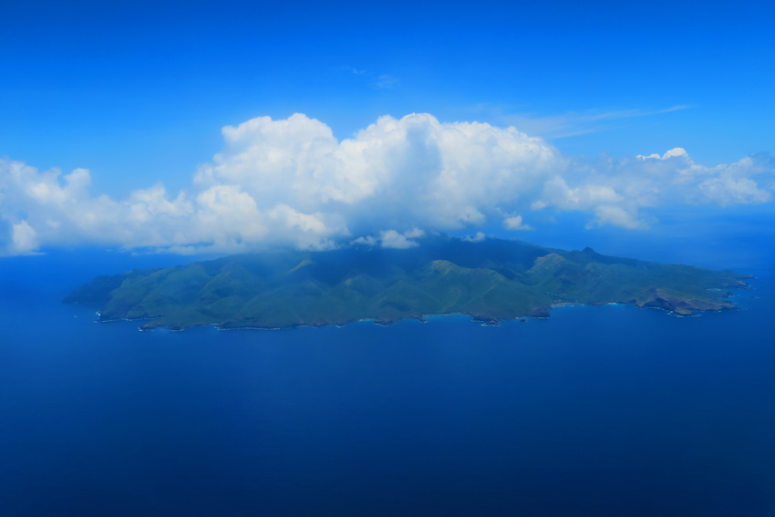 Tahuata Island Aerial View Hiva Oa Marquesas Islands French Polynesia