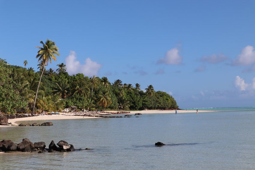 Tereia Beach Maupiti French Polynesia